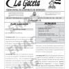 La Gaceta N° 35,825 del 18 de enero de 2022